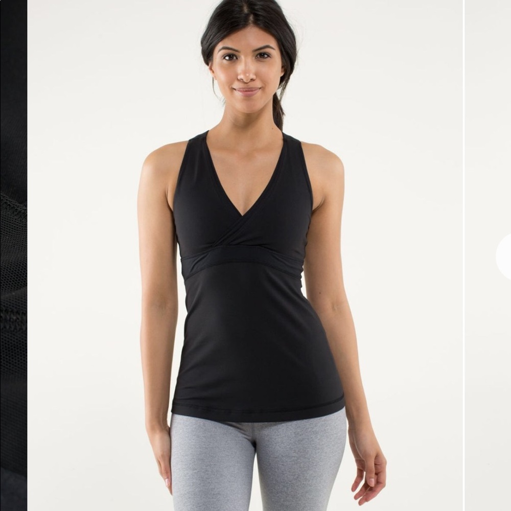 Lululemon Deep V Athletic Tank Size 8